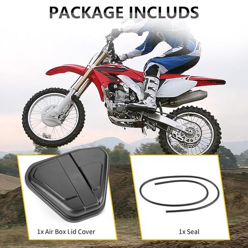 17220-GN1-760 غطاء غطاء غطاء محرك الهواء وختم لـ Honda CRF80F CRF100F XR80R XR100R 1985-2013 in Saudi Arabia