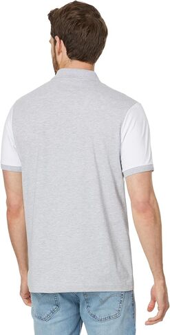 U.S. Polo ASSN. Men's Short Sleeve 3 Colorblock Jersey Knit Polo Shirt in Saudi Arabia