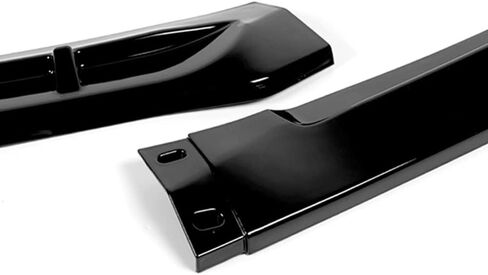 Q1-TECH, Front Bumper Lip fit for Compatible with 2016-2017 Honda Accord 4DR / Sedan Only, Front Bumper Lip Spoiler Air Chin Body Kit Splitter ABS, STP-Style (Painted Black) in Saudi Arabia