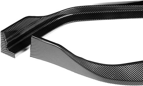 Q1-TECH, Front Bumper Lip fit for Compatible with 2016-2017 Honda Accord 4DR / Sedan Only, Front Bumper Lip Spoiler Air Chin Body Kit Splitter ABS, STP-Style (Painted Black) in Saudi Arabia