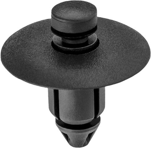 Clipsandfasteners Inc 25 Push Type Door Trim Clips Black compatible with Chrysler in Saudi Arabia