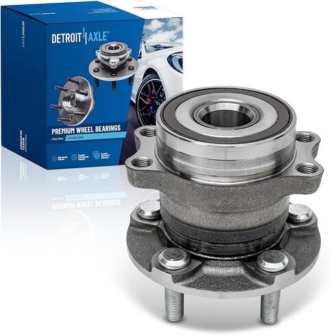 Detroit Axle - Rear Wheel Bearing Hub for 2014-2018 Subaru Forester 2012-2021 Impreza 2016-2021 Crosstrek, Wheel Bearing and Hub Assembly Replacement in Saudi Arabia