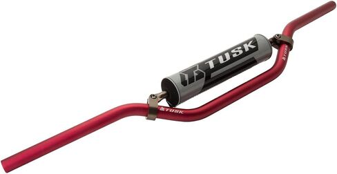 Tusk T-10 Aluminum 7/8" Handlebar CR High Bend Red in Saudi Arabia