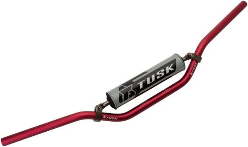 Tusk T-10 Aluminum 7/8" Handlebar CR High Bend Red in Saudi Arabia
