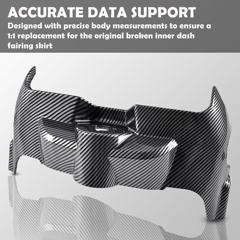Inner Dash Fairing Skirt for Harley Street Glide 24-25, Carbon Fiber Pattern Batwing Inner Fairing Switch Panel Dash Cover for Harley Street Glide CVO FLHXSE 23-25 FLHXU 2025 in Saudi Arabia