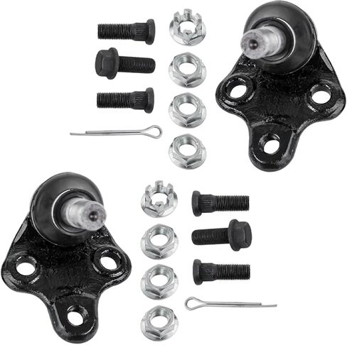Detroit Axle - 10pc Front End Suspension Kit for Toyota Corolla 2003 2004 2005 2006 2007 2008, 2 Lower Control Arms 2 Ball Joints 2 Sway Bar Links 4 Outer & Inner Tie Rods Replacement in Saudi Arabia