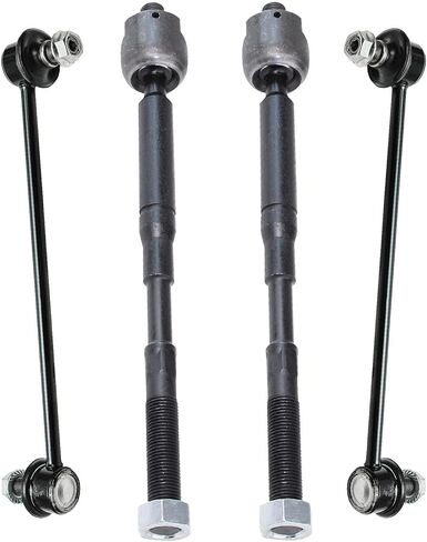 Detroit Axle - 10pc Front End Suspension Kit for Toyota Corolla 2003 2004 2005 2006 2007 2008, 2 Lower Control Arms 2 Ball Joints 2 Sway Bar Links 4 Outer & Inner Tie Rods Replacement in Saudi Arabia