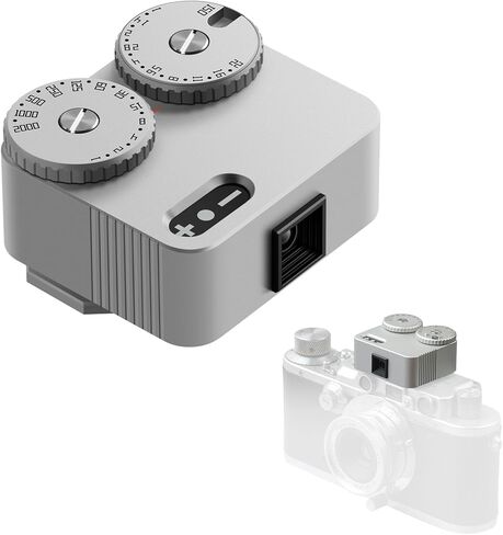 TTArtisan Light Meter II Second Generation Camera Lens Electronic Compatible with Cold Shoe Mount for Speed ISO Photography (Black) in Kuwait