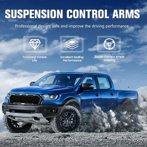 8pc Front Upper Control Arms Suspension Kit Fit for Ford Expedition Lincoln Navigator 2004 2005 2006 with Lower Ball Joints Sway Bars Outer Tie Rods K80718 K80719 K80039 K80239 ES3695 in Saudi Arabia