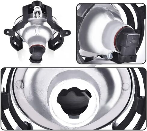 Pit66 الأمامي مصابيح الضباب مصابيح وغطاء تغطية متوافقة مع بويك لاكروس 2010-2013 RW1345 in Saudi Arabia