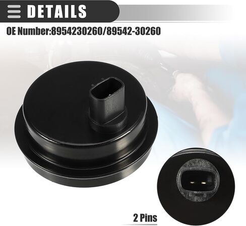 Motoforti Front Right ABS Sensor Wheel Speed Sensor, for Lexus GS350 2007-2011, Metal, No.8954230260/89542-30260, Black in Saudi Arabia