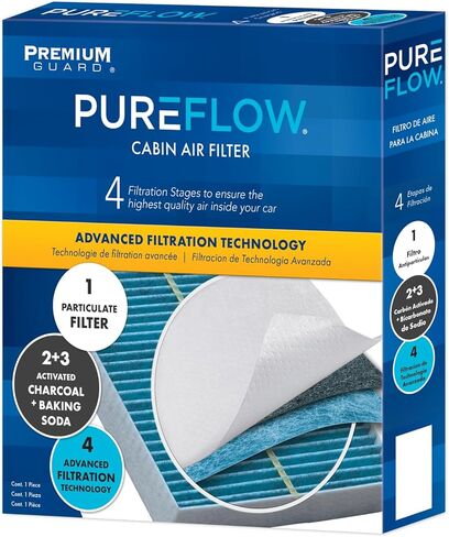 Pureflow Cabin Air Filter PC6098X | يناسب 2010-2013 مازدا 3 ، 3 رياضة in Kuwait