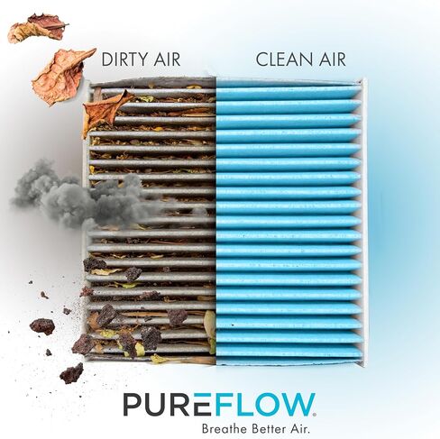 Pureflow Cabin Air Filter PC6098X | يناسب 2010-2013 مازدا 3 ، 3 رياضة in Kuwait