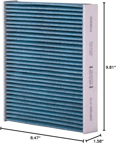 PG Cabin Air Filter PC99303C | يناسب 2009-2019 Maserati Granturismo ، 2006-2011 Quattroporte in Kuwait