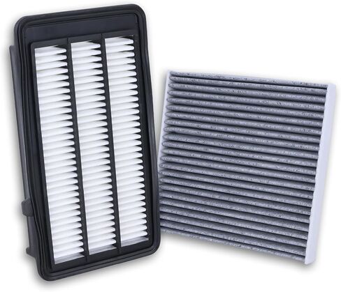 Cabin & Engine Air Filter kit Fit for Honda CRV CR-V 1.5L L4 2017-2022 / Civic 1.5L L4 2016-2021, Replaces 17220-5AA-A00, 80292-TF0-G01 (Only for 1.5L Turbo, Not for 2.0L 2.4L Hybrid) in Saudi Arabia