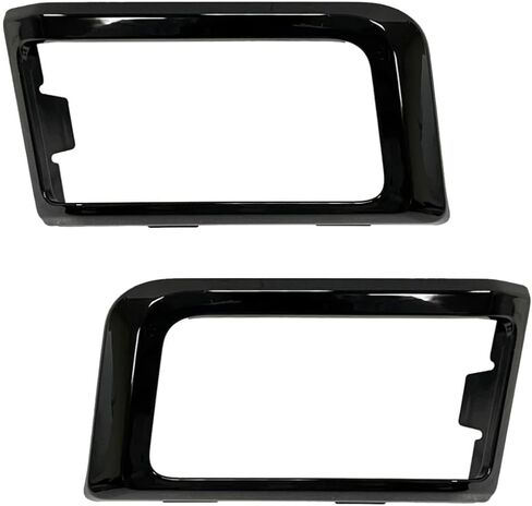 For GMC Sierra 1500 2022 2023 2024 2025 Fog Light Bezel Passenger Side | Front | Painted Gloss | Made Of Plastic | Replacement For GM1039291 | 191275952436, 84878758 in Saudi Arabia