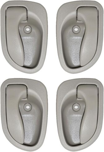 PM Auto Set of 4 Front-Rear Door Handle for 1995-1999 Hyundai Accent in Saudi Arabia
