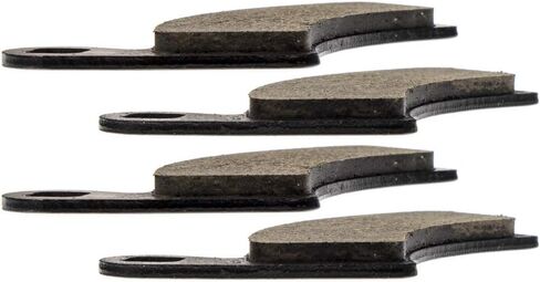 NICHE Front Rear Brake Pad Set for Polaris Ranger 500 570 800 2205949 2203747 1911228 Organic 4 Pack in Saudi Arabia