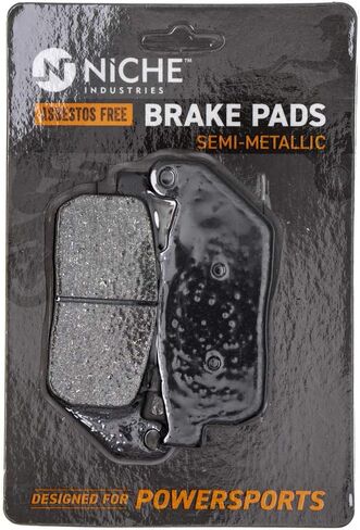 NICHE Brake Pad Set for Harley-Davidson Sportster 1200 883 Iron 42831-04A Front Semi-Metallic in Saudi Arabia