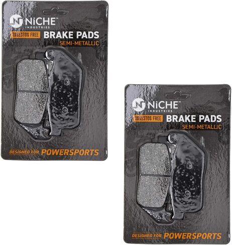 NICHE Brake Pad Set for Harley-Davidson Sportster 1200 883 Iron 42831-04A Front Semi-Metallic in Kuwait