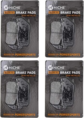 NICHE Brake Pad Set for Harley-Davidson Sportster 1200 883 Iron 42831-04A Front Semi-Metallic in Kuwait