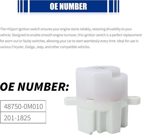 HiSport US362 Ignition Starter Switch Compatible with Infiniti Fx35 Fx45 G35 I30 I35 Qx4 Qx56,Nissan 350Z Cube Frontier Juke Maxima Murano Nv200 Pathfinder Rogue Rogue Select Sentra,Suzuki Equator in Saudi Arabia