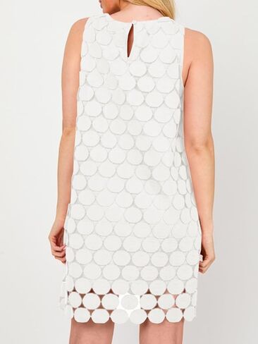 Wenrine Womens Summer Hollow Out Mini Bress in Saudi Arabia