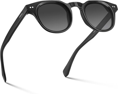 Carfia Retro Mens Sunglasses for Womens UV400 حماية أسيتات أزياء مربع الأزياء in Saudi Arabia