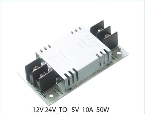 1PCS 24V إلى 5V 10A 15A 12V إلى 5V 10A DC DC CONTRELTER CORNERT STOND DOWN STOND DOWN DOWN 12V/24V TO 5V 10A 15AMP (12V 24V to 5V 10A) in Kuwait