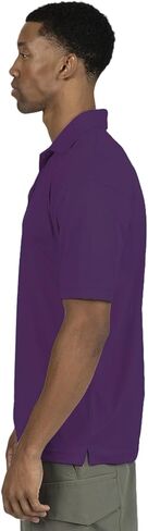 الأزرق الجيل 7300 Blu-X-Dri Titan Short Sleeve Polo in Kuwait