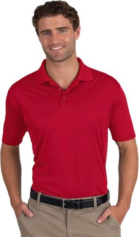 الأزرق الجيل 7300 Blu-X-Dri Titan Short Sleeve Polo in Kuwait