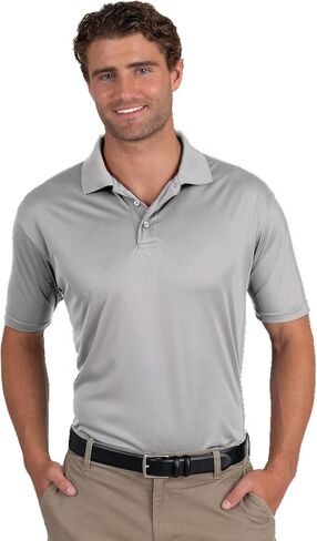 الأزرق الجيل 7300 Blu-X-Dri Titan Short Sleeve Polo in Kuwait