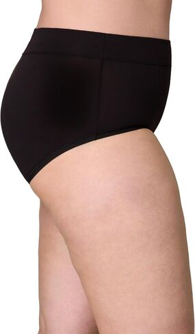 PLAYTEX Women's Brief Pack, Plus-Size Underwear Available, Tummy Smoothing, Moisture-Wicking, 3-Pack in Saudi Arabia