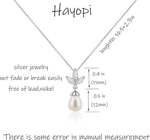 Pearl Necklaces for Women Trendy,14k Gold Plated Pearl Pendant Necklace Dainty Wedding Necklace Small Cute Gold Choker Necklace for Women Non Tarnish Gold Prom Jewelry Fashion Bridesmaids Gifts in Kuwait