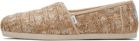 حذاء نسائي من TOMS مصنوع من مادة Alpargata مبطن بالفرو الصناعي سهل الارتداء مقاس 8 M in Kuwait