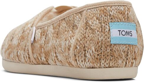حذاء نسائي من TOMS مصنوع من مادة Alpargata مبطن بالفرو الصناعي سهل الارتداء مقاس 8 M in Kuwait