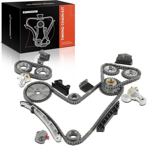 A-Premium 20PCS Engine Timing Chain Kit W/Sprocket & Tensioner & Guide Compatible with Suzuki Grand Vitara 2006 2007 2008 - V6 2.7L - Replace# 1274166J00 in Saudi Arabia