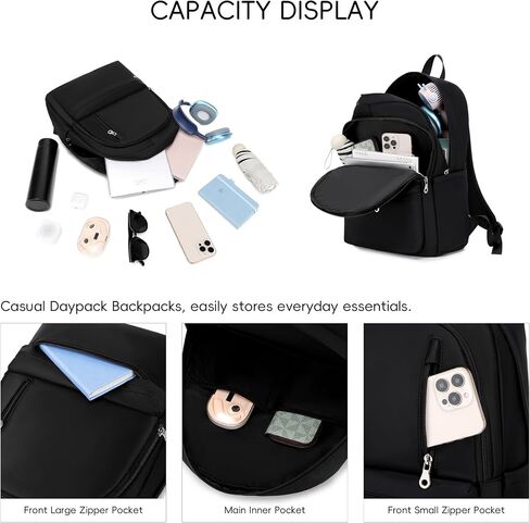 Lightweight Nylon Backpack for Women & Men – Foldable, Large Capacity, Ideal for School, Travel & Work in Kuwait