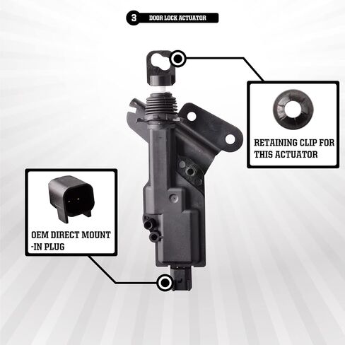 Tailgate Anti-Theft Lock Compatible for Toyota Tacoma 2016-2023 Truck Bed Tailgate Lock with Keys Made by Zinc Alloy - Black in Saudi Arabia