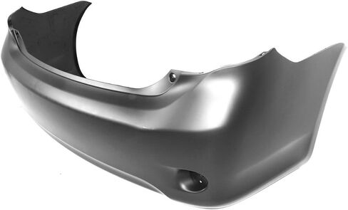 MBI AUTO - Primered, Rear Bumper Cover for 2009 2010 Toyota Corolla Sedan 09 10, TO1100264 in Saudi Arabia