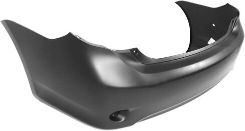 MBI AUTO - Primered, Rear Bumper Cover for 2009 2010 Toyota Corolla Sedan 09 10, TO1100264 in Saudi Arabia
