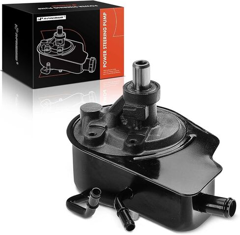 A-Premium Power Steering Pump, with Reservoir, Compatible with Chevrolet & GMC Models - 2001-2007 - Silverado 2500 HD, Silverado 3500, Suburban 2500, Sierra 2500 HD, Sierra 3500 Classic, Yukon XL 2500 in Saudi Arabia