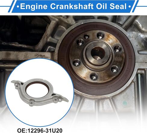 1 Pc Engine Crankshaft Oil Seal with Flange for Nissan Maxima Murano Rear Main Seal No.12296-31U20/12296-31U25 in Saudi Arabia