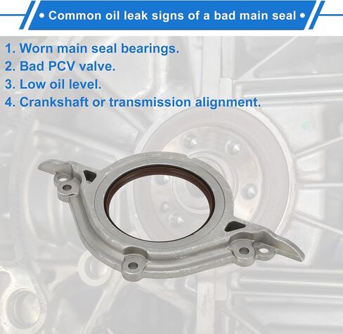 1 Pc Engine Crankshaft Oil Seal with Flange for Nissan Maxima Murano Rear Main Seal No.12296-31U20/12296-31U25 in Saudi Arabia