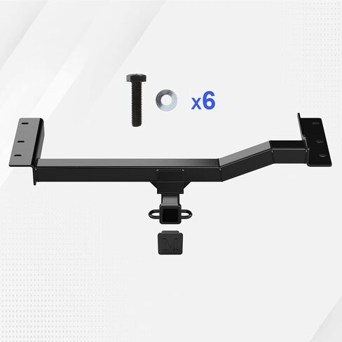 عائق المقطورة الخلفية APS ، 2 بوصة قطر ، فئة المتلقي ، فئة 3 ، شملت غطاء عقبة متوافق مع لكزس RX350 RX450H 2010-2015 in Saudi Arabia