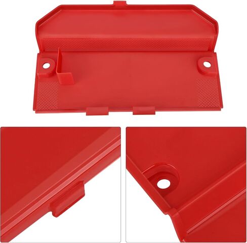 JAVIK Battery Cover Plastic Cover for Honda FourTrax 300 TRX300FW 4x4 TRX300 2x4 O.E.M# 80311-HM4-730ZB 80311-HC4-010ZA 80311-HC4-000ZA (Red) in Saudi Arabia
