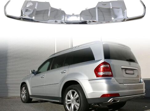 SecosAutoparts Lower Cover Rear Bumper Compatible with Mercedes-Benz GL320 GL350 2007-2012 Replace# 1648852422, 164-885-24-22 in Saudi Arabia