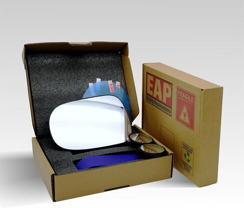 EAP DRIVER Side Mirror Glass متوافق مع Lexus ES350 2007-2009 ، IS250 IS350 2006-2008 ، يتم تسخينه بدون تعتيم تلقائي 8796153250 8796153240 in Kuwait