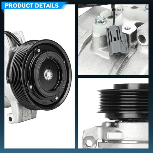TadaMark A/C Air Conditioner Compressor With Clutch Fit for Honda for Element 2.4L 2003-2011 03 04 05 06 07 08 09 10 11 Replace for 38810PZDA00, 639319, 4711004, CO-10739C in Saudi Arabia