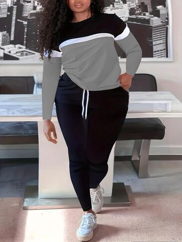 HTD Womens 2 قطعة من التعرق غير الرسمي مجموعات المطابقة in Kuwait